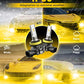 Buy now AUXITO H11/H8/H16 LED Fog Light Bulbs or DRL, 6000 Lumens 3000K Amber Yellow Light, 300% Brightness, CSP LED Chips Fog Lamps Replacement for Cars, Play and Plug (Pack of 2) at indiglob india