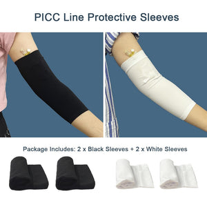 Buy now PICC Line Sleeve Protector, Breathable Arm Cast Cover Wound Dressing Nursing Supplies for Arm Circumference 9"-14", 4 PCS at indiglob india