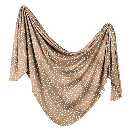 Buy now Copper Pearl Large Premium Knit Baby Swaddle Receiving Blanket Fawn at indiglob india