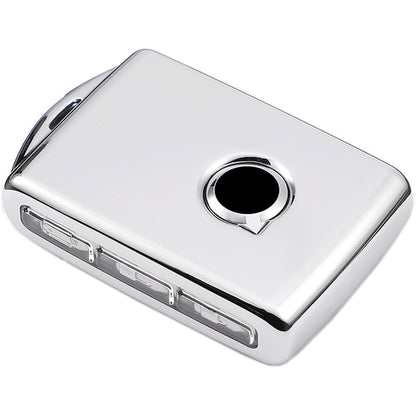 Key Fob Cover for Volvo Soft TPU Smart Key Case Holder Fits for 2017-2021 Volvo XC40 XC60 XC90 S90 V90