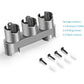 Charlux Accessory Holder Compatible with Dyson V7 V8 V10 V11 V15 Gen5 Vacuum Cleaner Attachment Holder Docking Station Wall Mount, Grey, 1 Pack