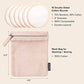 Buy now Paula's Choice Reusable Makeup Remover Pads, Eco-Friendly Cotton & Bamboo Rounds for Toner & Exfoliants, Includes Washable Bag for Laundry & Storage, 10 Count at indiglob india