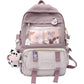 Buy now JQWSVE Kawaii Backpack with Kawaii Pins and Accessories Cute Backpack Aesthetic Backpack Women Lightweight Travel Rucksack Default at indiglob india