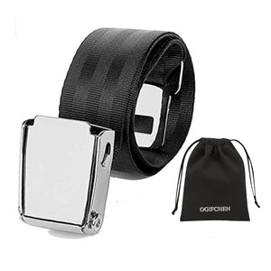 Adjustable 7-31" Airplane Seat Belt Extender - Universal Seat Belt Extender for Airplanes - FITS All Airlines in US Except Southwest 1