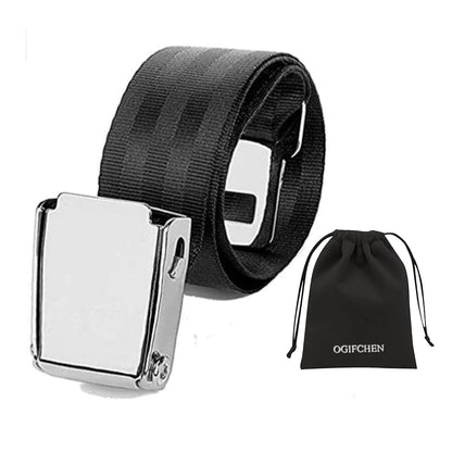 Adjustable 7-31" Airplane Seat Belt Extender - Universal Seat Belt Extender for Airplanes - FITS All Airlines in US Except Southwest 1