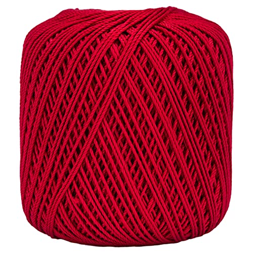 Buy now Coats Crochet - 182.0006 Fashion Crochet Thread, 3, Scarlet at indiglob india