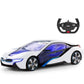 RASTAR BMW i8 RC Car BMW i8 1/24 Remote Control Car, BMW Toy Car - Silver