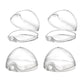 Accmor Pacifier Case, Pacifier Holder Case, Pacifier Container for Travel, BPA Free, Transparent, 2 Pack