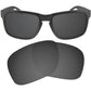 Polarized Replacement Lenses for Oakley Holbrook OO9102 Sunglasses Glass Frames (Black Iridium)