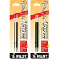 PILOT Dr. Grip Ballpoint Ink Refills for Retractable Pens, Fine Point, Blue Ink, 2-Pack (77211)