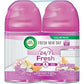 Air Wick Automatic Air Freshener Spray Refill, 2ct, Fresh Waters, Odor Neutralization, Essential Oils