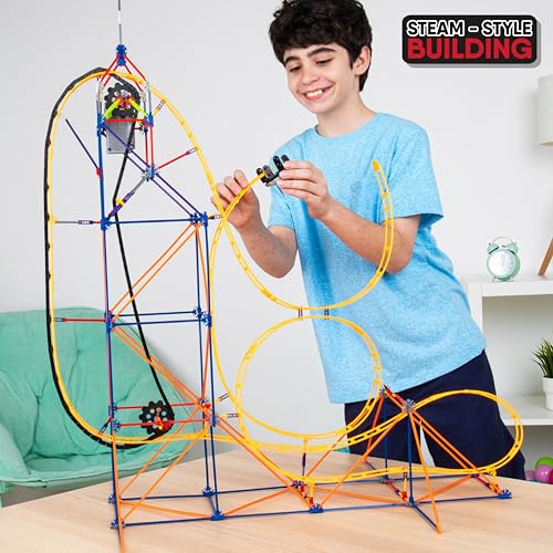 Buy now K'NEX - Amazin' 8 Coaster ‚ STEM Building Set, Kid Construction, Creative Play Toy‚ Ages 9+ at indiglob india