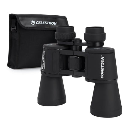 Buy now Celestron - Cometron 7x50 Astronomy Binoculars – Entry-Level for Stargazing and Comet Watching – Large 50mm Objective Lenses – Wide 6.6° Field of View – Multi-Coated Optics at indiglob india