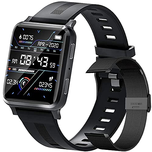 Buy now Smart Watch, Fitness Tracker with Heart Rate Monitor, Activity Tracker with 1.54 Inch Touch Screen, IP67 Waterproof Pedometer Smartwatch with Sleep Monitor, Step Counter for Women and Men at indiglob india