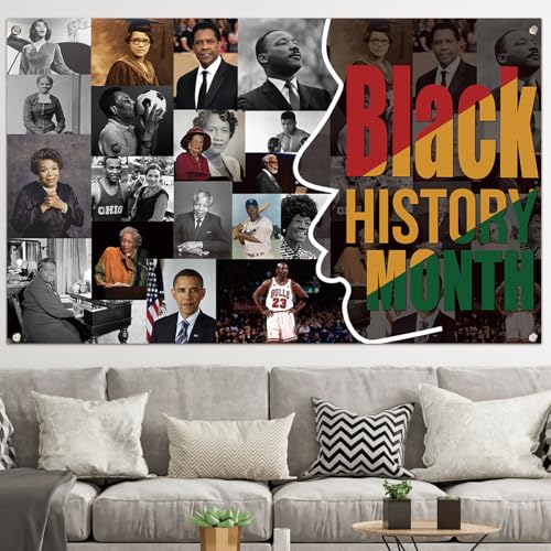 Buy now Pan African American Decoration - Black History Month Banner and Poster at indiglob india