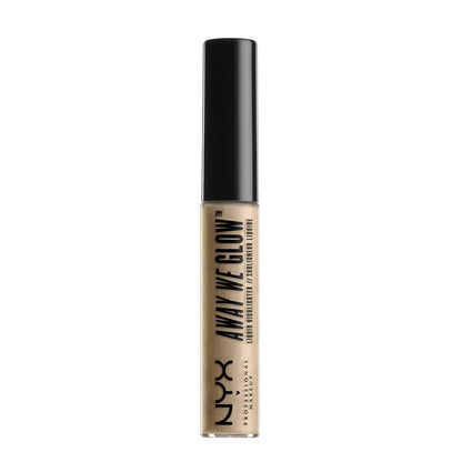NYX Professional Makeup Away We Glow Liquid Highlighter, Liquid Prism, 0.22 Fluid Ounce