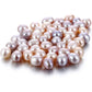 50Pcs Freshwater Cultured Pearl, Natural Oval Oyster Pearls Beads, Necklace Bracelet Earring Jewelry Making Supplies, Fun Gift for Women, Pearl Party, No Hole (Around 8mm)