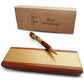 Luxury Wooden Ballpoint Pen Gift Set with Business Pen Case Display, Nice Writing Pen with Box and Gel Ink Refills Fancy Business Wood Pens Stand for Men Women Designer Cool Executive Pen