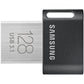 SAMSUNG FIT Plus 3.1 USB Flash Drive, 128GB, 400MB/s, Plug In and Stay, Storage Expansion for Laptop, Tablet, Smart TV, Car Audio System, Gaming Console, MUF-128AB/AM,Gunmetal Gray
