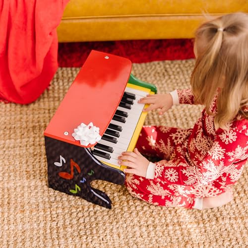 Buy now Melissa & Doug Learn-to-Play Piano with 25 Keys and Color-Coded Songbook Toy Piano Kids, Toddler Toys for Ages 3+ at indiglob india
