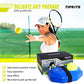 Buy now Tennis Trainer Rebound Ball with Strong Non-slip Mat, Portable Solo Tennis Training Equipment for Kids/Adults, 6 Cords & 2 Balls for Replacement at indiglob india