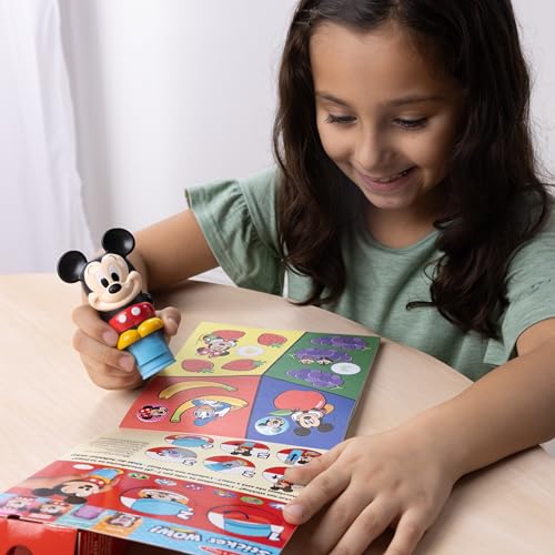 Buy now Melissa & Doug Sticker Wow!ƒ?› Disney Mickey Mouse Bundle: 24-Page Activity Pad, Stamper, 500 Stickers, Mini Pad, Arts and Crafts Fidget Toy Collectible Character at indiglob india