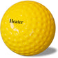 Buy now Heater Yellow Dimpled Baseballs, 1 Dozen, Polyurethane Material, Optic Yellow Color, for Use in Real Baseball Pitching Machines Default at indiglob india
