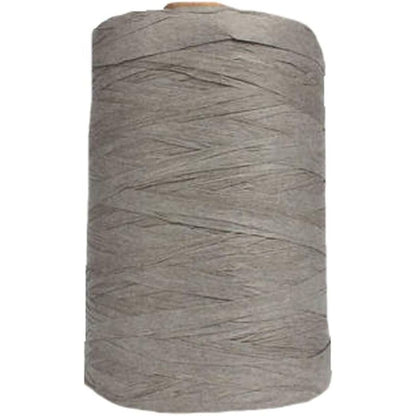 316Yard Rayon Raffia Paper Crochet Brown Ribbon for Knit Summer Sun Hat, Beach Bag, Craft DIY Decoration