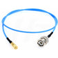 BNC to Microdot 10-32 50 Ohm RF Cable for Accelerometer Transducer Acoustic Vibration Test (2m, Straight)