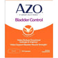 AZO Bladder Control with Go-Less Daily Supplement | Helps Reduce Occasional Urgency, leakage due to laughing, sneezing and exercise††† | 72 Capsules