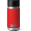 YETI Rambler 12 oz Bottle, Stainless Steel, Vacuum Insulated, with Hot Shot Cap - Rescue Red