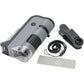 Carson MicroFlip 100x-250x, LED UV Pocket Microscope with Smartphone Clip, STEM Education (MP-250)