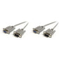 StarTech.com 3m Black Straight Through DB9 RS232 Serial Cable - DB9 RS232 Serial Extension Cable - Male to Female Cable (MXT1003MBK), 10 ft / 3m