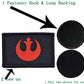 Buy now 4 Pieces Embroidered Morale Hook and Loop Fastener Tactical Patches at indiglob india