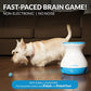 Buy now iFetch Frenzy Interactive Dog Toy, Self Fetch Mini Tennis Ball Machine for Small and Medium Dogs, Includes 3 Tennis Balls, Mental Stimulation Brain Game at indiglob india