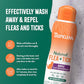 Buy now TropiClean Gentle Flea Shampoo for Cats, Flea and Tick Prevention for Cats, Powerful & Natural Defense, Made in USA, 12 oz. at indiglob india