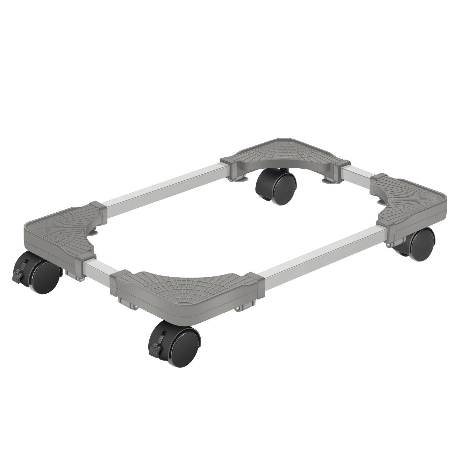 Buy now Liitrton Mobile CPU Stand Adjustable Computer Tower Stand with 4 Caster Wheels Fits Most PC (White) at indiglob india