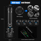 Buy now Goreit Super Bright LED Flashlight - 30W Output for 20000 Lumens & 3937ft Beam, USB-C Rechargeable with 12H Runtime, IP67 Waterproof Powerful Handheld Linternas for Home, Camping, Hiking, Emergency at indiglob india