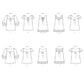 Buy now Simplicity U06871A New Look Easy to Sew Misses' Pullover Tunic and Top Sewing Pattern Kit, Code 6871, Sizes 10-22 at indiglob india