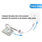 Buy now RJ45 to RJ11 Converter Adapter, 2 Pack Telephone RJ11 6P4C Female to RJ45 Ethernet 8P8C Male Cable Cord at indiglob india