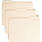 Smead File Folder, 1/3-Cut Tab, Assorted Positions, Letter Size, Manila, 24 per Pack (11928)