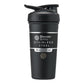 Buy now BlenderBottle Strada Shaker Cup Insulated Stainless Steel Water Bottle with Wire Whisk, 24-Ounce, Black Flip Black at indiglob india