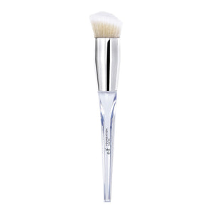 Buy now e.l.f. Precision Swirl Foundation Brush, Blends Liquid Foundation Smoothly Onto Skin, Triangular Handle For Ultimate Control, Vegan & Cruelty-Free at indiglob india