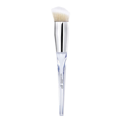 Buy now e.l.f. Precision Swirl Foundation Brush, Blends Liquid Foundation Smoothly Onto Skin, Triangular Handle For Ultimate Control, Vegan & Cruelty-Free at indiglob india