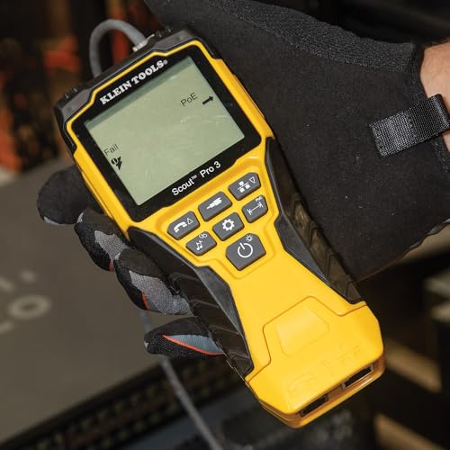 Buy now Klein Tools VDV501-853 Coaxial Cable Tester, Scout Pro 3 with Test-n-Map Remote, Includes Remotes #2 - #6, Tests Voice, Data and Video Cable at indiglob india