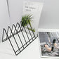 Buy now File Organizer-Metal Newspaper Holder-Magazine File Storage-Desktop Storage Book Rack-File Folder Holders-Office Products(Black at indiglob india