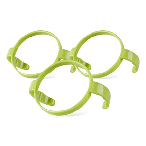 Compatible Baby Bottle Handle for Comotomo Bottles 8 oz & 5 oz, 3 Count, Green