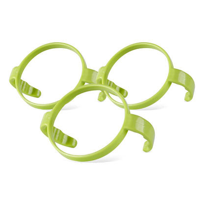 Compatible Baby Bottle Handle for Comotomo Bottles 8 oz & 5 oz, 3 Count, Green