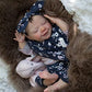Buy now 18" Lifelike Reborn Baby Doll, Realistic Newborn Sleeping Girl, Vinyl Full Body, Age 3+ at indiglob india