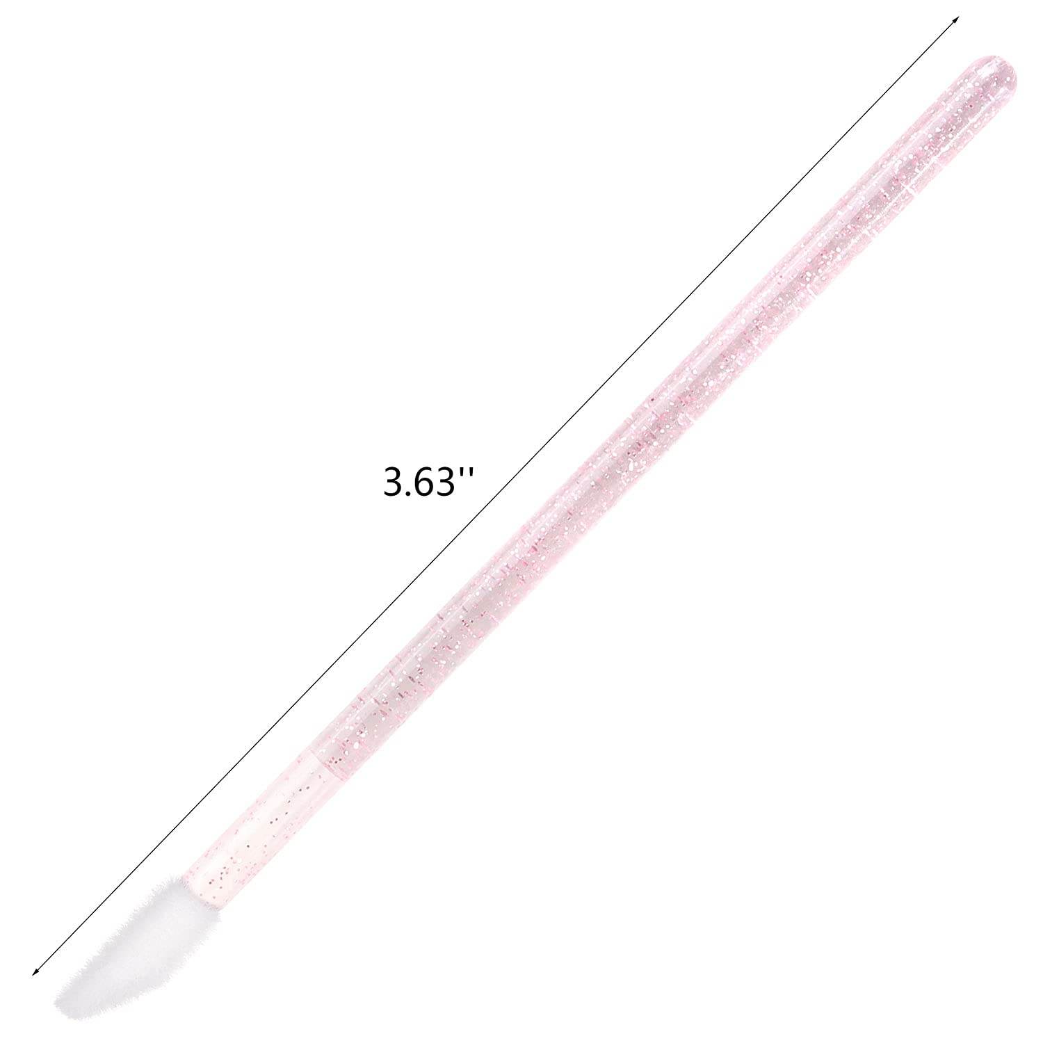 100 Disposable Lip Brushes, Lipstick Applicator, Lip Gloss Wands Pink Tbestmax - My Store